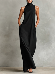 Chiara | Maxi High Neck Dress