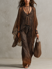 Boho Leopard 3-Piece Set