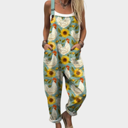 Comforta™ | Women's Printed Overalls