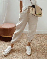 Casual & Stylish Anti-Perspiration Linen Trousers