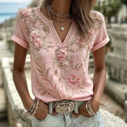 Petronella | Floral Blouse