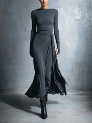 Naiara ❘ Maxi Dress with Side Knot