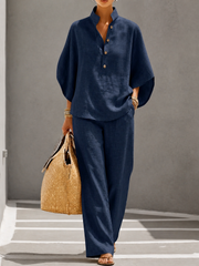 Carlotta | Palazzo Two-Piece Set
