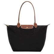 Large Foldable Nylon Bag, Black