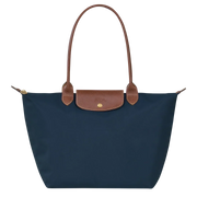 Large Foldable Nylon Bag, Navy
