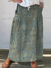 Carly™ | Women's Woodland Botanical Pocket Skirt-Pants