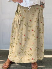 Shane™ | Women's Retro Floral Pocket Skirt-Pants