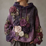 Melanie | Women's Boho Knit Hoodie
