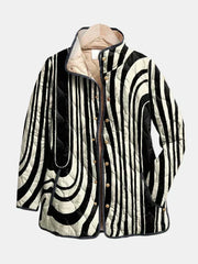 Soraya™ | Women's Abstract Geometric Quilted Jacket