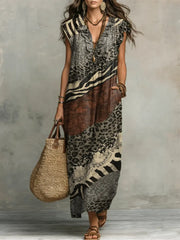 Zola™ | Women's Mixed Print Maxi Dress