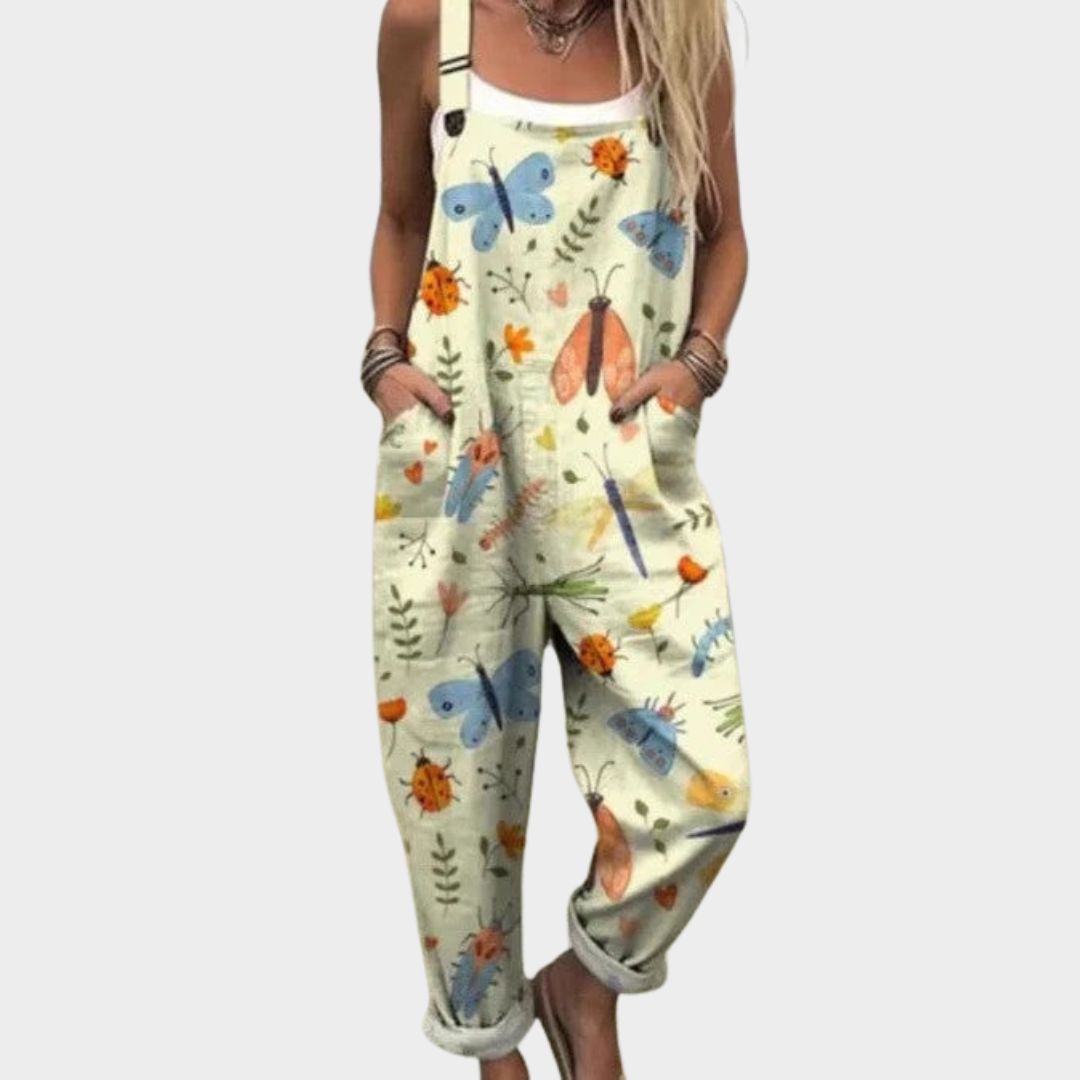 Comforta™ | Women's Printed Overalls
