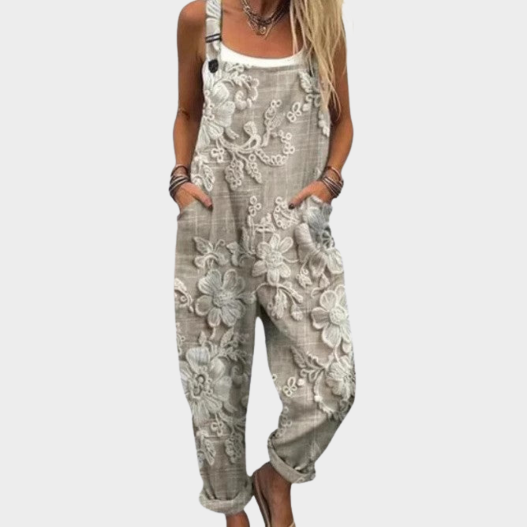 Comforta™ | Women's Printed Overalls