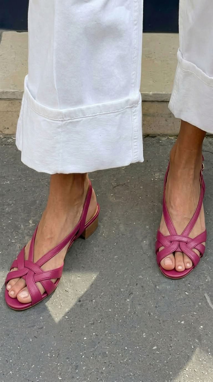 Tania™ | Women's Crisscross Slingback Low Heel Sandals