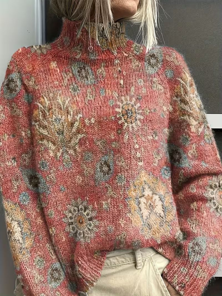 Pomona™ | Kilim Medallion Turtleneck