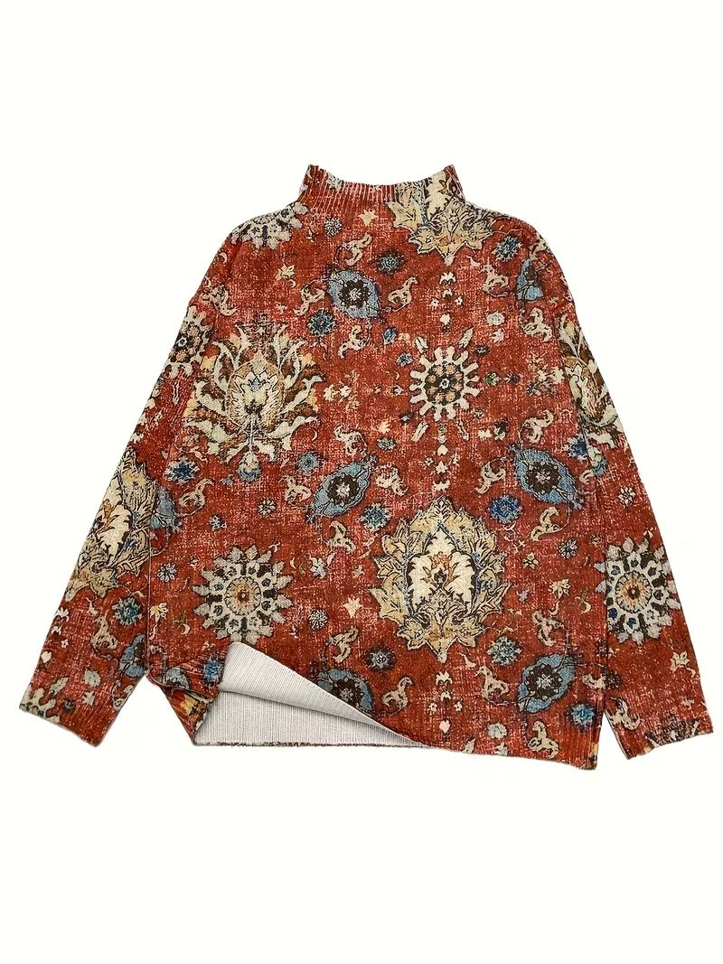 Pomona™ | Kilim Medallion Turtleneck