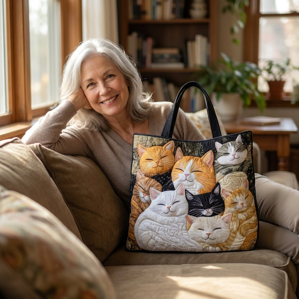 LILY & HARPER LONDON | SLEEPING KITTENS BAG FOR WOMEN