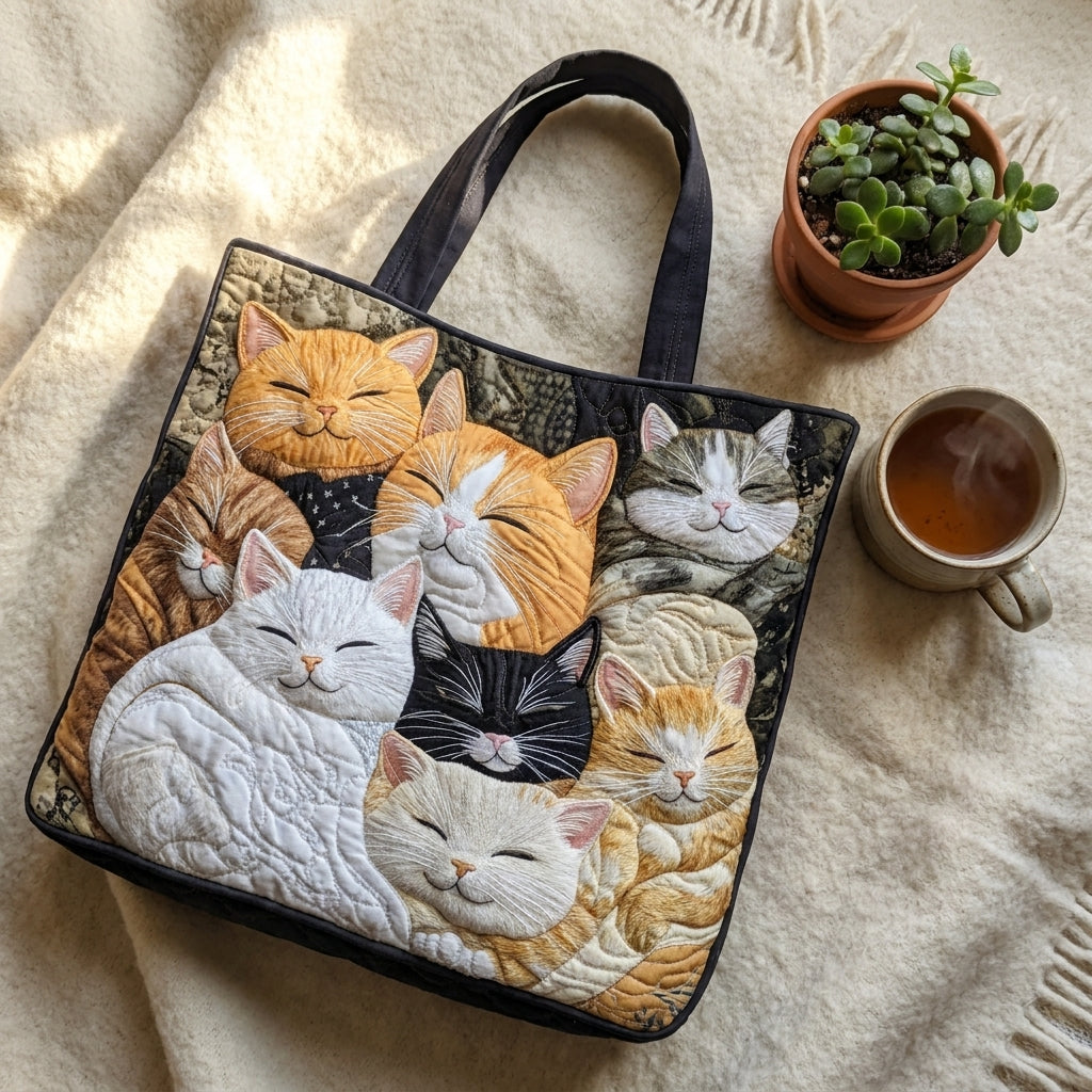 LILY & HARPER LONDON | SLEEPING KITTENS BAG FOR WOMEN