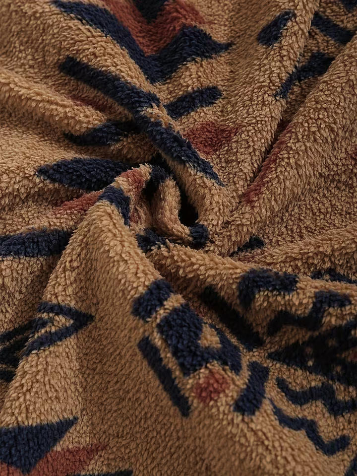 Roanne™ | Camel Aztec Sherpa Bomber