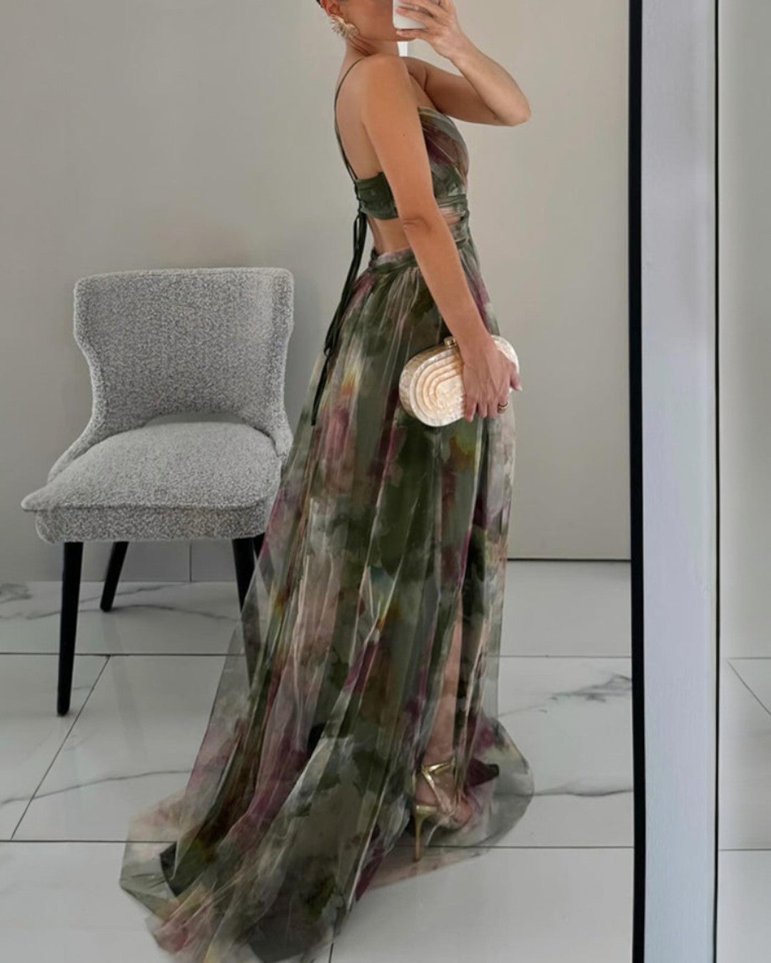 Giselle™ | Women's Floral Print Maxi Dress