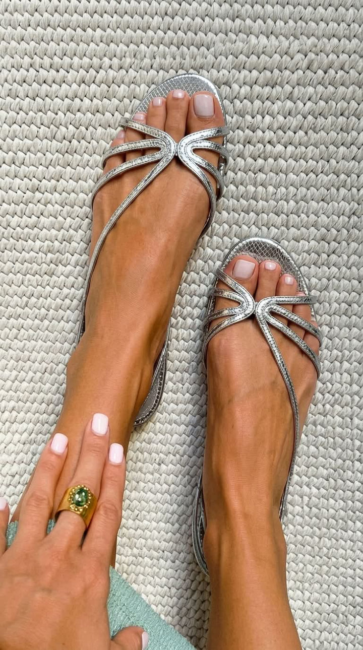 Camille™ | Women's Metallic-Inspired Sandals