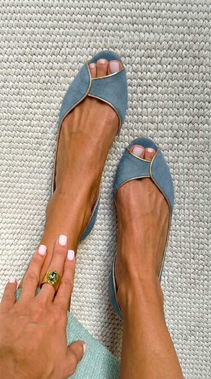Pene™ | Women's Open-Toe d'Orsay Flats