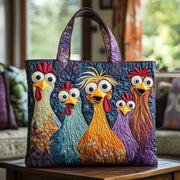 LILY & HARPER LONDON | COLOURFUL CHICKENS BAG FOR WOMEN