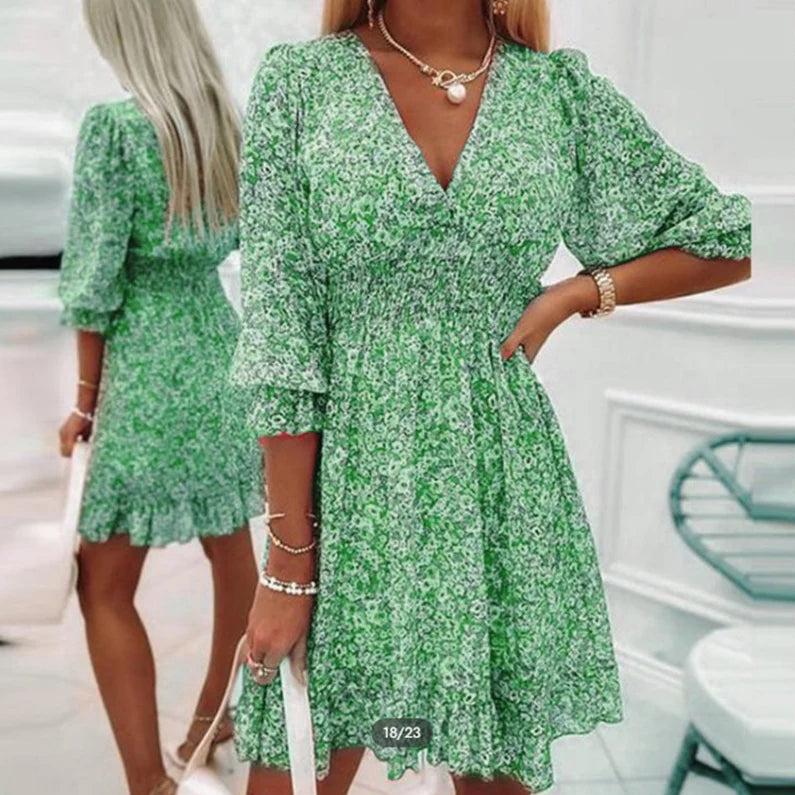 Thessaly™ | Women's Floral Maxi Dress