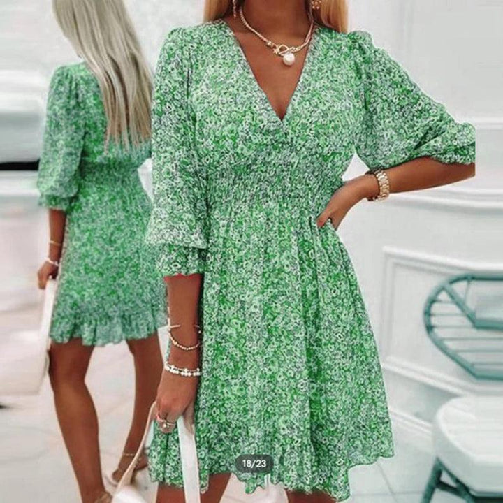 Thessaly™ | Women's Floral Maxi Dress