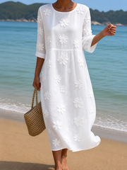 Women's Floral Print Casual Dress