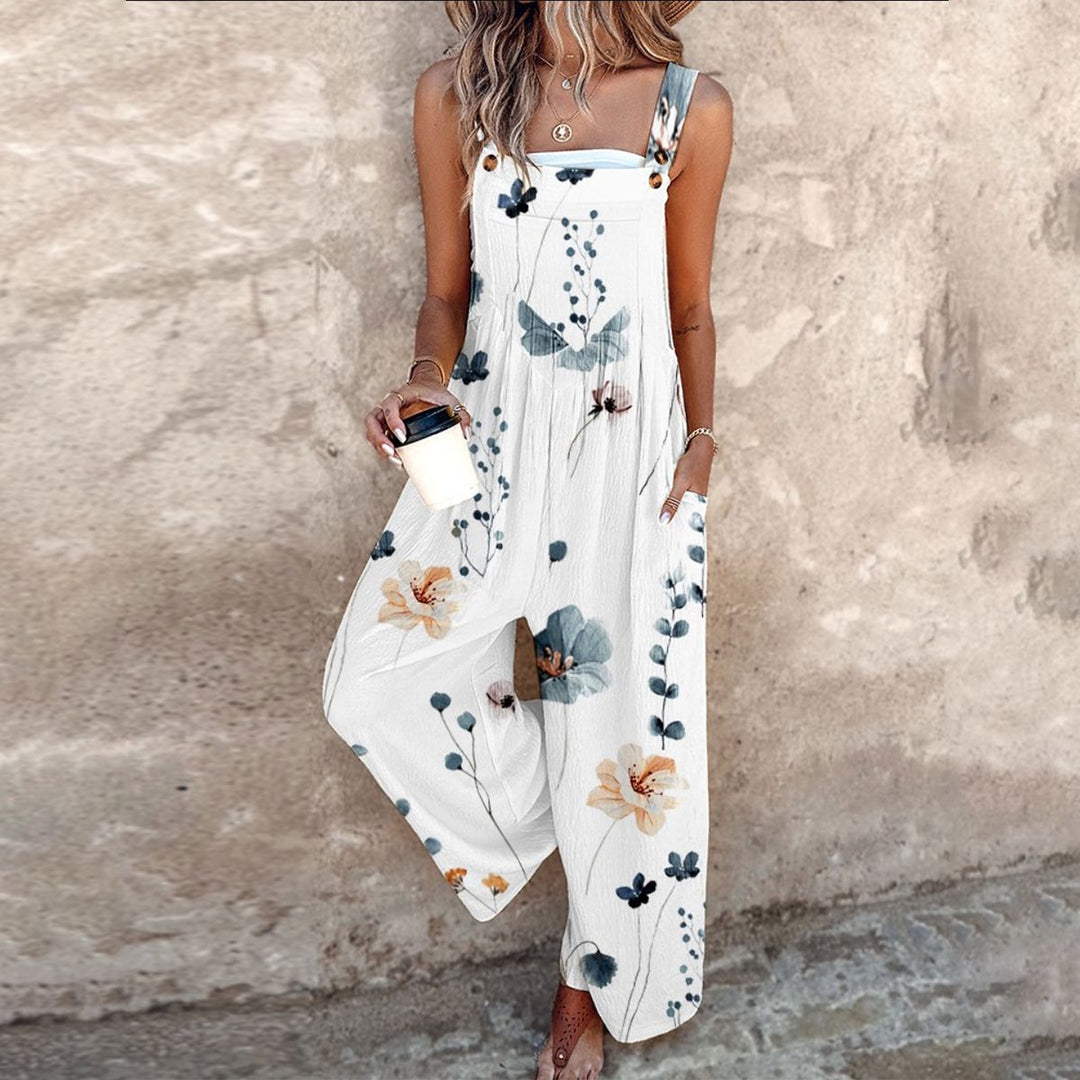 Comforta™ | Women's Printed Overalls