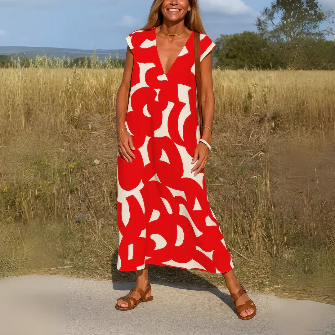 Tatiana™ | Women's Cutwork Detail Maxi Dress