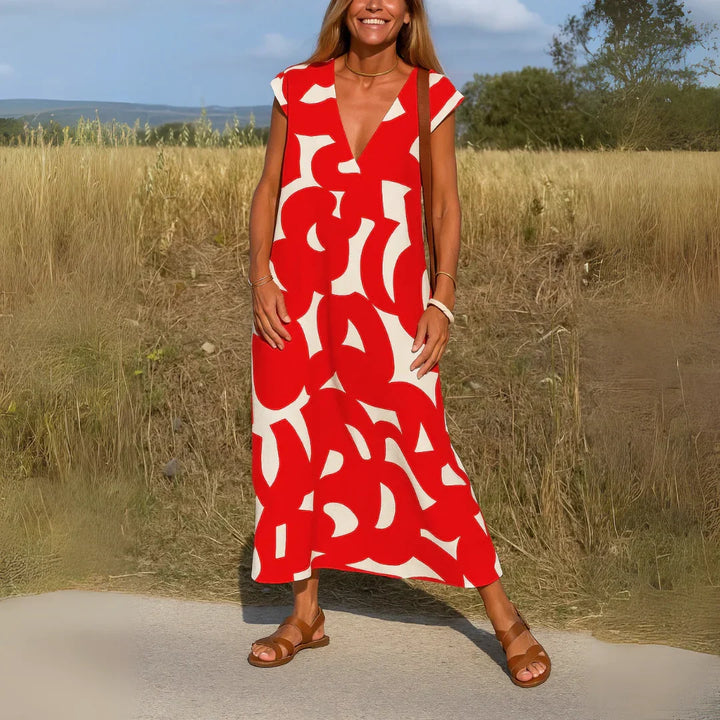 Tatiana™ | Women's Cutwork Detail Maxi Dress
