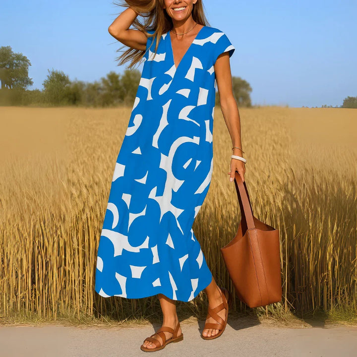Tatiana™ | Women's Cutwork Detail Maxi Dress