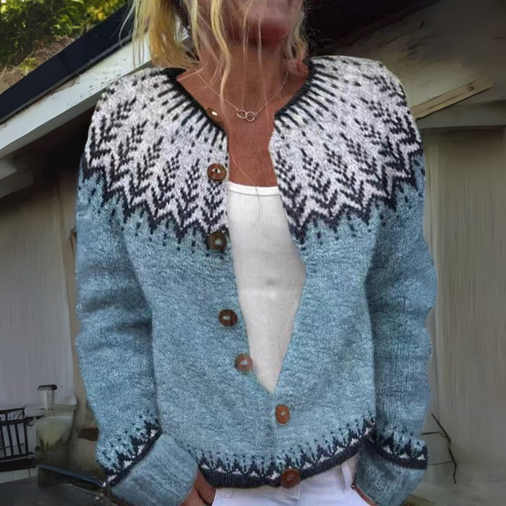 Reva Fair Isle Cardigan