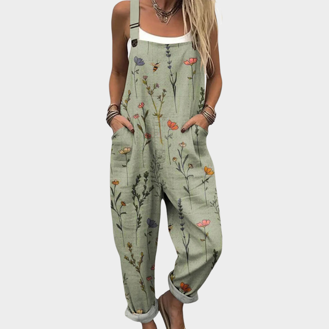 Comforta™ | Women's Printed Overalls