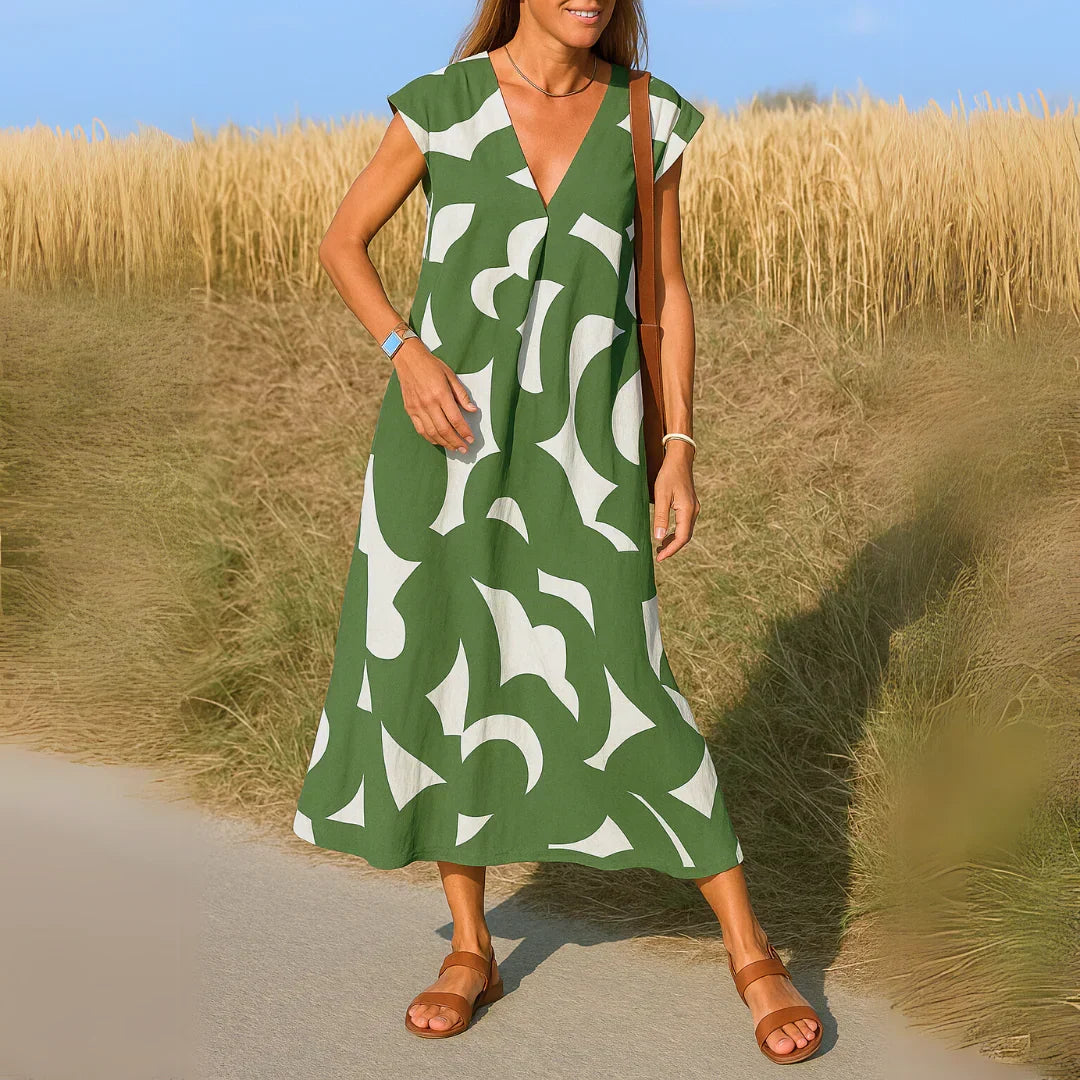 Tatiana™ | Women's Cutwork Detail Maxi Dress
