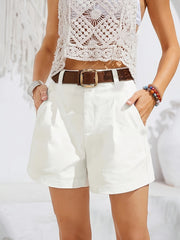 MÉLANIE - Chic High-Waist Shorts
