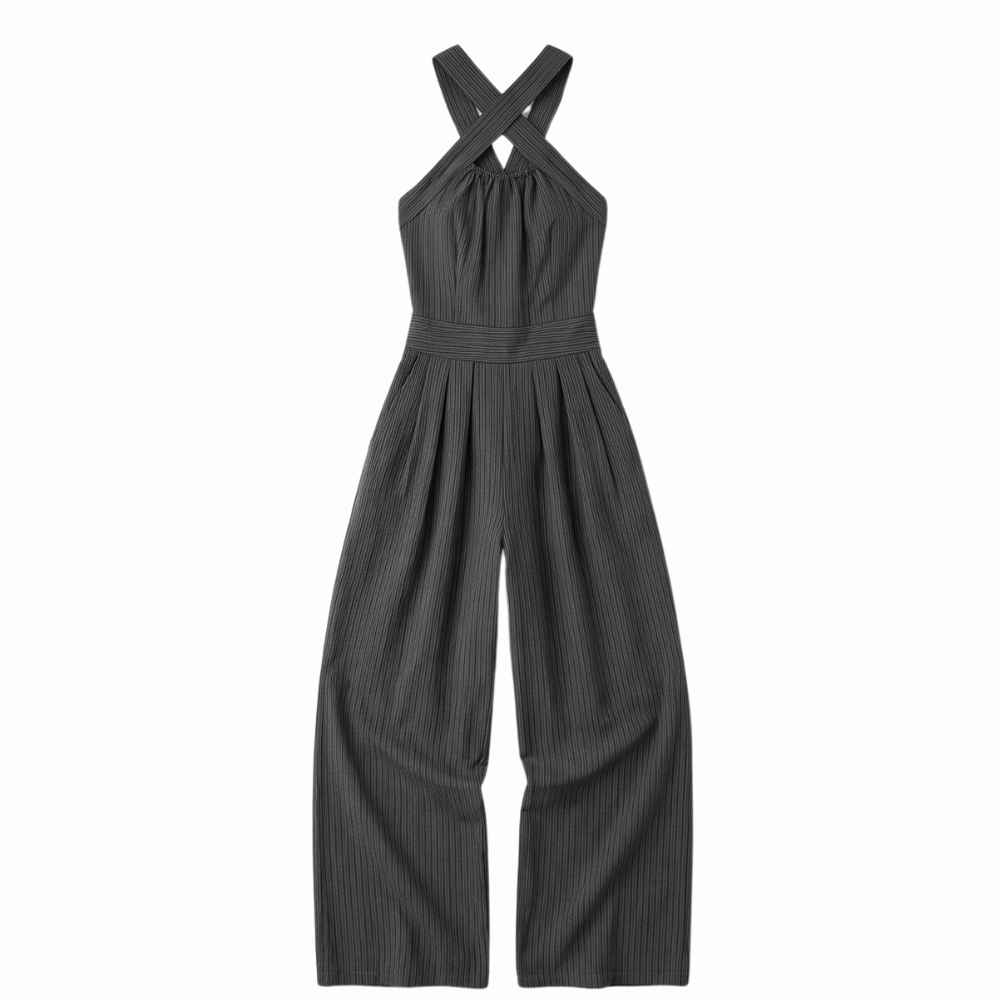 Colette™ | Fluid Open-Back Jumpsuit