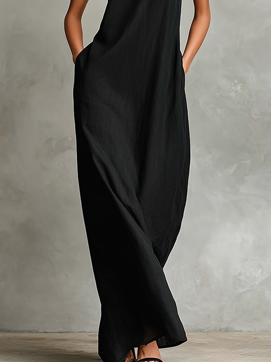 Nerina | Soft Turtleneck Maxi Dress