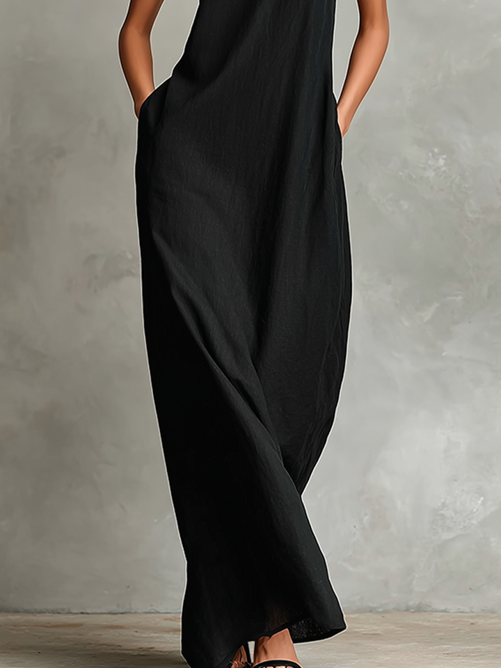 Nerina | Soft Turtleneck Maxi Dress