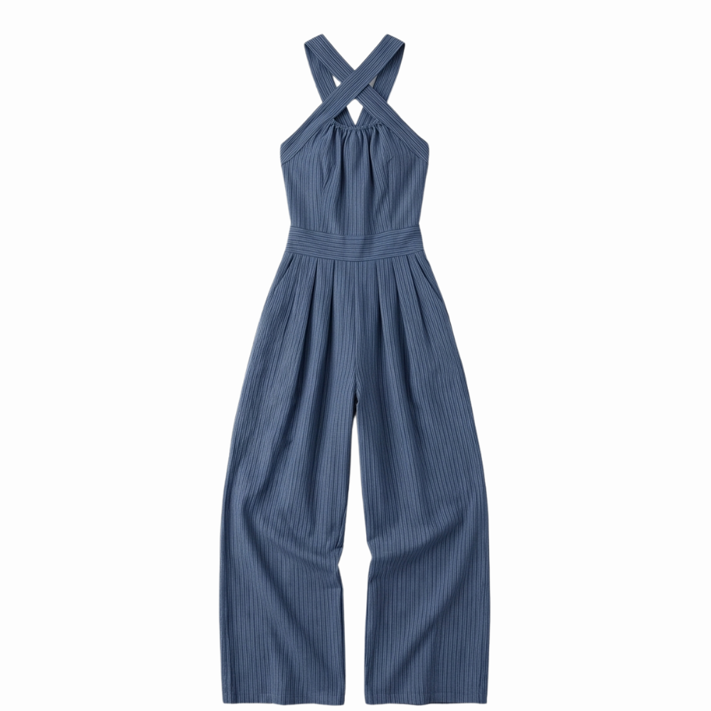Colette™ | Fluid Open-Back Jumpsuit