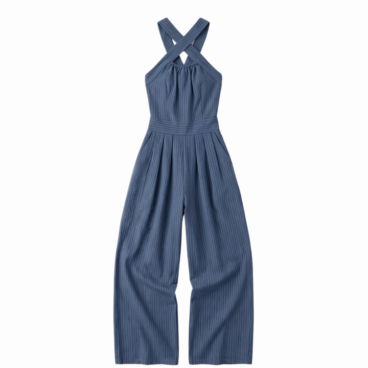 Colette™ | Fluid Open-Back Jumpsuit