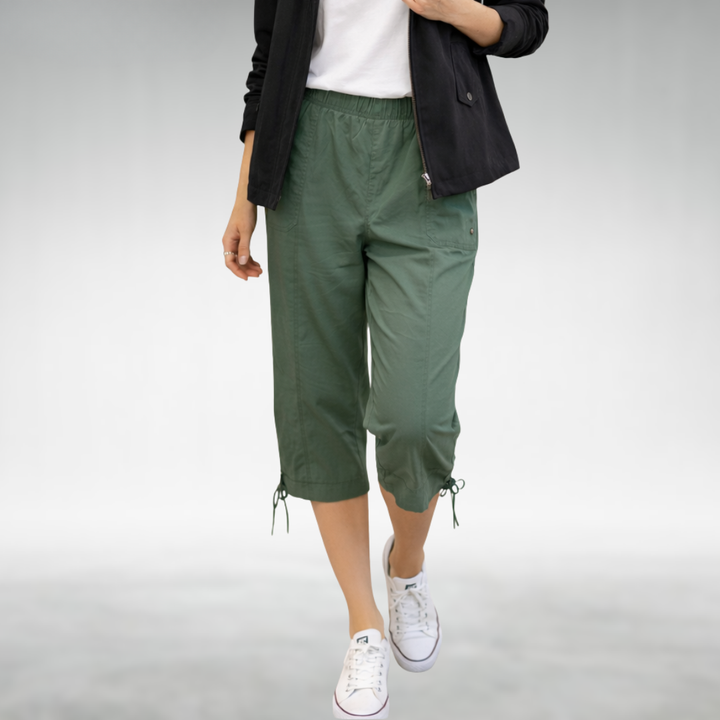 Tessa™ | Relaxed Fit Capri Trousers