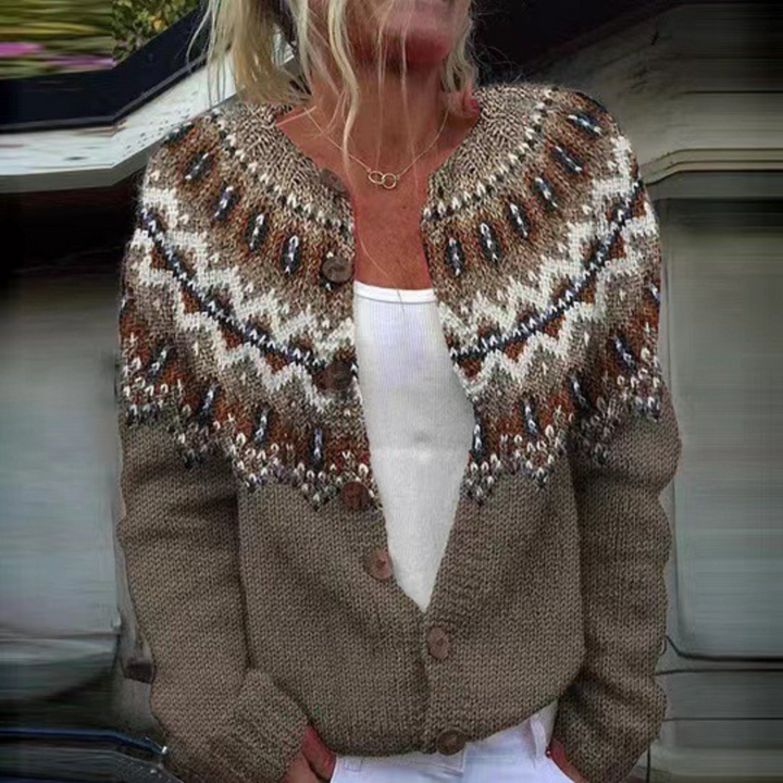 Nessa Vintage Knit Cardigan