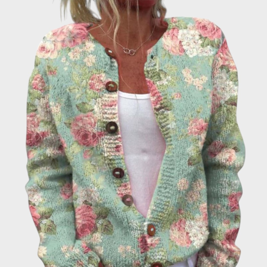 Georgia™ | Women's Floral Autumn Cardigan