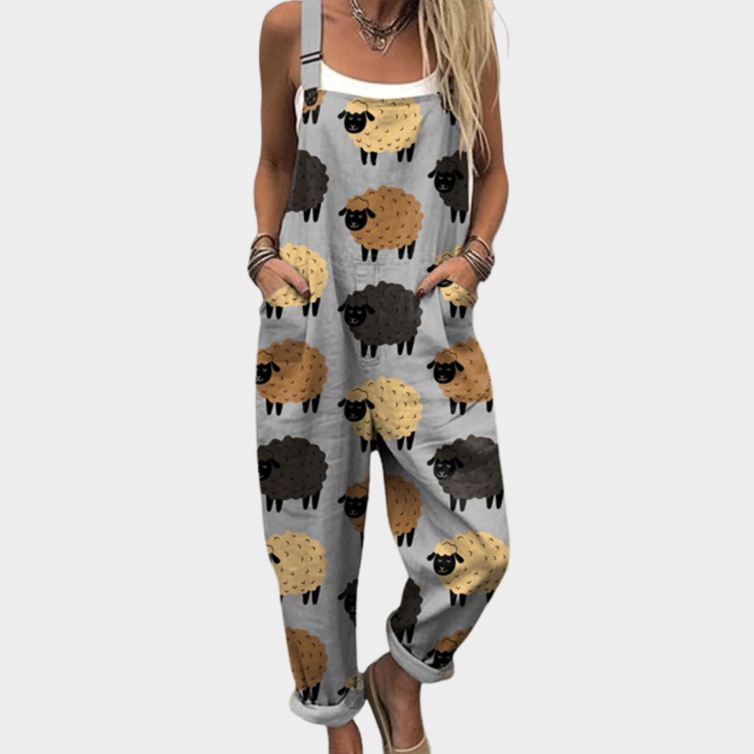 Comforta™ | Women's Printed Overalls