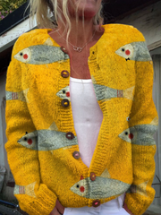 Anouk™ | Vintage Knit Cardigan