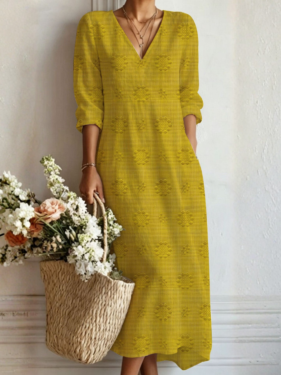 Elena | Bohemian Maxi Dress