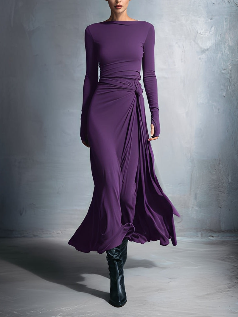 Naiara ❘ Maxi Dress with Side Knot