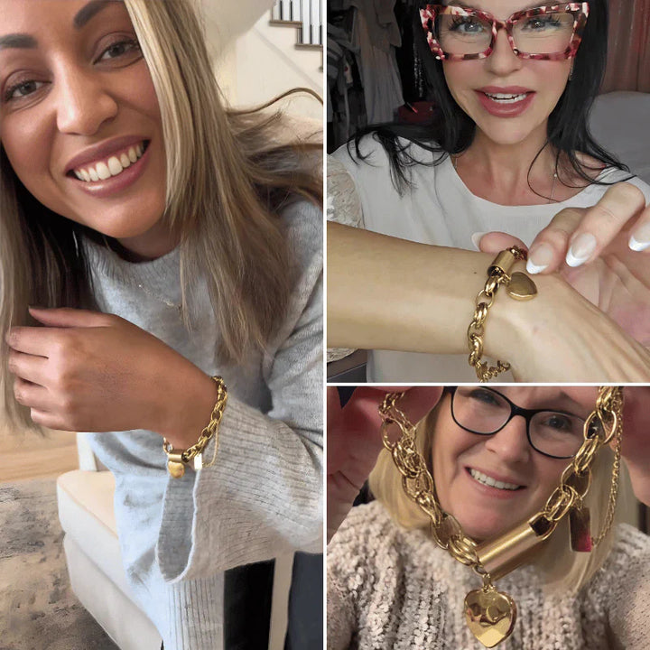 HEARTENED™ | CHUNKY GOLD BRACELET